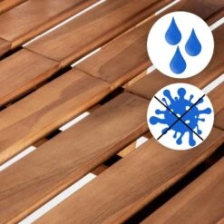 CLP Teakbank Luka 150 Cm -Beliani Winkel 9da58117ad0f4ef3adb4c2a02dbe72b0