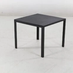 Lisomme Vinn Tuintafel Zwart - 90 X 90 Cm -Beliani Winkel 9eccf9cd936d4b1ab6a8824139b5a391