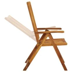 VidaXL - Tuinstoelen - Bruin - Acaciahout - 3 Stuks - Verstelbaar -Beliani Winkel 9f4be8d1c8164931935f99e90da1b39b