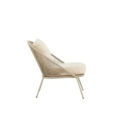 Svea - Liam Loungestoel - Beige -Beliani Winkel 9fa6d9db141643829c2f562f6a3fd015