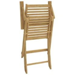 VidaXL - Tuinstoelen - Inklapbaar - Bruin - Acaciahout - 4 Stuks -Beliani Winkel a310f6f61c3b47beafe5bc98956cca81