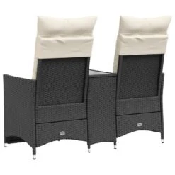 VidaXL - Tuinbank - Zwart - Poly Rattan -Beliani Winkel a3461ae8ca0d44c0a8038a7c829b5f15