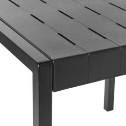 BARTICA - Tuintafel - Zwart - 154 X 84 Cm - Synthetisch Materiaal 13 BARTICA - Tuintafel - Zwart - 154 X 84 Cm - Synthetisch Materiaal -Beliani Winkel a3f6cd6ae8e04b73aa2249ea2739f085