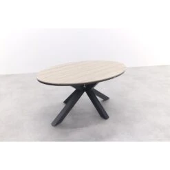 Garden Impressions Edison Tuintafel 180 X 115 Cm -Beliani Winkel a4b61f1572c44c71a532f09c827b6675