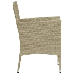 VidaXL Tuinstoelen 2 St Poly Rattan Beige 6 VidaXL Tuinstoelen 2 St Poly Rattan Beige -Beliani Winkel a4f2c783ad764210a205401f2114c1a8