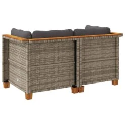 VidaXL - Tuinbank - Grijs - Poly Rattan - 2 Stuks 14 VidaXL - Tuinbank - Grijs - Poly Rattan - 2 Stuks -Beliani Winkel a5578acbdbdf484796b4616d4250b106