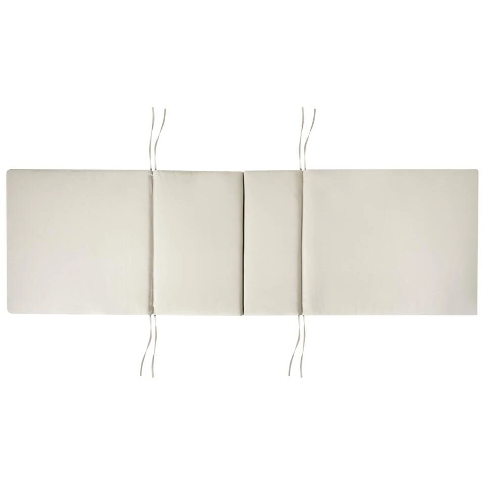 JAVA PREMIUM - Tuinligstoel - Lichtbruin/Taupe - Acaciahout 8 JAVA PREMIUM - Tuinligstoel - Lichtbruin/Taupe - Acaciahout - Afbeelding 8