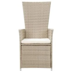 VidaXL - Tuinstoelen - Beige - Poly Rattan - 2 Stuks - Met Kussens -Beliani Winkel a6b275785a724e6fb23ae732387ac3fc