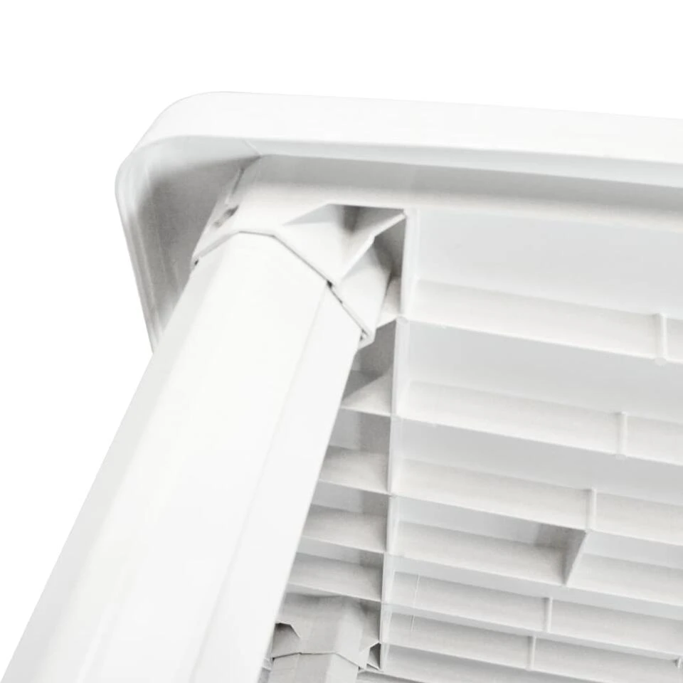 VidaXL Tuintafel 101x68x72 Cm Kunststof Wit 2 VidaXL Tuintafel 101x68x72 Cm Kunststof Wit - Afbeelding 2