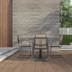 Lisomme Sieb Ronde Tuintafel Zwart - Ø110 Cm 10 Lisomme Sieb Ronde Tuintafel Zwart - Ø110 Cm -Beliani Winkel aa18057570a1458d8db3f57988fce3b1