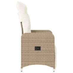 VidaXL - Verstelbare Tuinstoel Met Kussens - Beige - Poly Rattan 14 VidaXL - Verstelbare Tuinstoel Met Kussens - Beige - Poly Rattan -Beliani Winkel ab03ae7e015e4910ba020c6365f31aa5