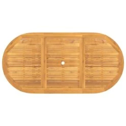VidaXL - Tuintafel - Bruin - Massief Teakhout - 110-160x80x75 Cm - Verlengbaar -Beliani Winkel ac140c6ea44346acbebf3f8fcfcf6b44