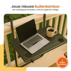Goliving Balkontafel - Inklapbaar - Hangend - 60 X 40 Cm - Hoogteverstelbaar 12 Goliving Balkontafel - Inklapbaar - Hangend - 60 X 40 Cm - Hoogteverstelbaar -Beliani Winkel ad14b9a80417441981504aa5c46993ff