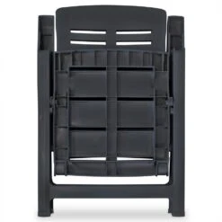 VidaXL - Tuinstoelen - Antraciet - Kunststof - 6 Stuks - Verstelbaar -Beliani Winkel af7c0100229b4a7eb3e61f0addcfbb2f