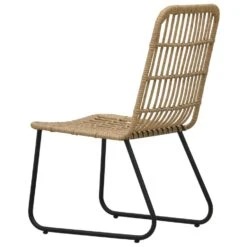 VidaXL Tuinstoelen 2 Stuks Poly Rattan Eikenkleurig 7 VidaXL Tuinstoelen 2 Stuks Poly Rattan Eikenkleurig -Beliani Winkel afb53fb0fe1e4070a19563dff1e4fa7d