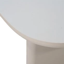 Tuintafel Deens Ovaal - Beige Betonlook - 300x100x75cm - Maya -Beliani Winkel b0b4543fc238472d8134940007a65520