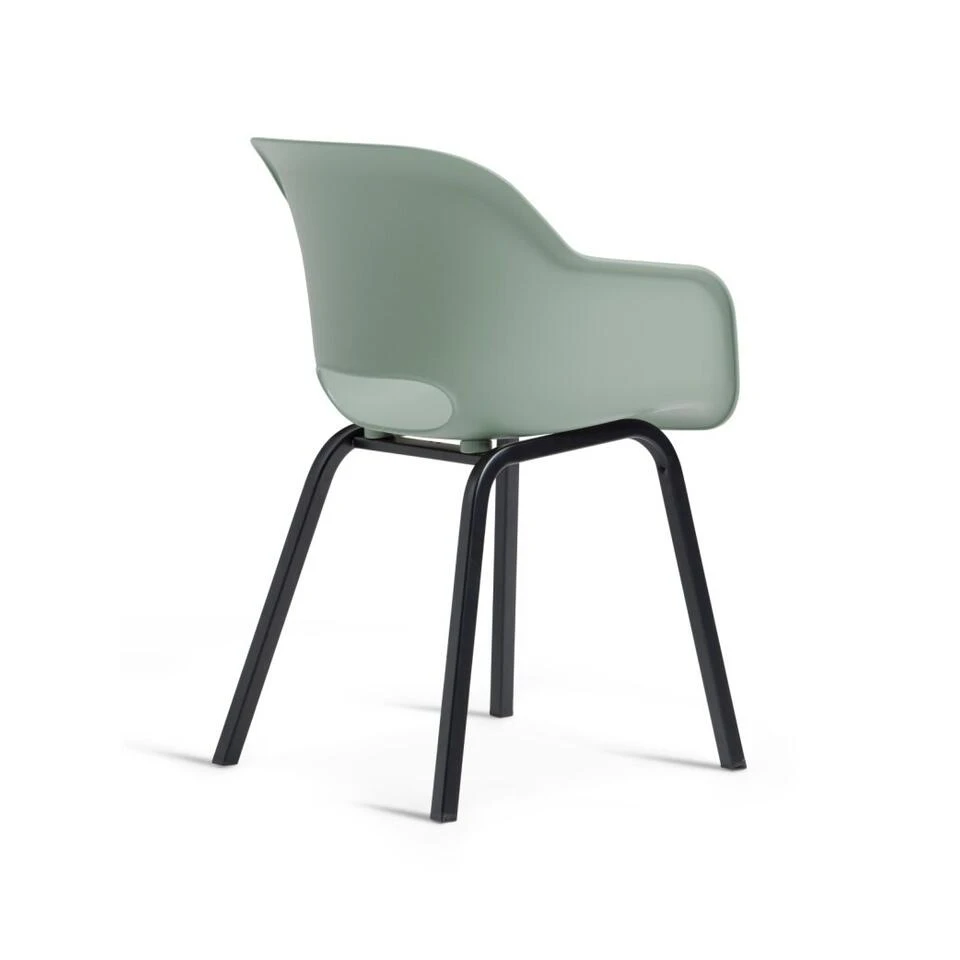 Keter Noa Tuinstoel - 2 Stuks - 55x56.5x80cm - Metalen Onderstel - Vintage Green 7 Keter Noa Tuinstoel - 2 Stuks - 55x56.5x80cm - Metalen Onderstel - Vintage Green - Afbeelding 7