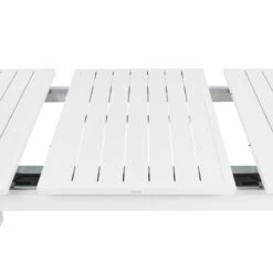 VALCANETTO - Tuintafel - Wit - 90 X 180/240 Cm - Aluminium 20 VALCANETTO - Tuintafel - Wit - 90 X 180/240 Cm - Aluminium -Beliani Winkel b10eaf61a7aa4ddcafc5d0ddc79affef