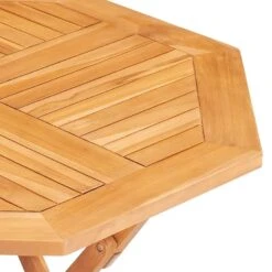 VidaXL - Tuintafel - Bruin - Massief Teakhout - 85x85x76 Cm - Inklapbaar -Beliani Winkel b18f39e98fde4590aa91b27523c29b54
