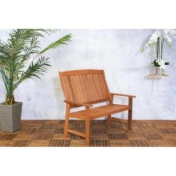Merkloos Sens-Line - California Tuinbank - 120cm - Hout 8 Merkloos Sens-Line - California Tuinbank - 120cm - Hout -Beliani Winkel b2670e62e163464b839ef3bc43c19e49