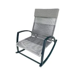 Sens-Line - Sophie Outdoor Schommelstoel - Antraciet -Beliani Winkel b3c1366896564920b66d25a54b741c6f