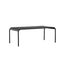 Svea - Elif Tuintafel - 200 X 100 Cm - Zwart -Beliani Winkel b3f39efb11f846b0b69ce34979d99dea