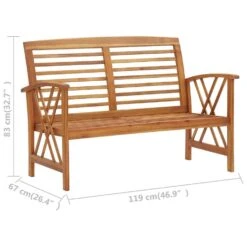 VidaXL - Tuinset - Bruin - Hout 18 VidaXL - Tuinset - Bruin - Hout -Beliani Winkel b42f528274a54971bb4250c6bd8a0935