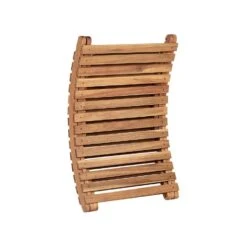 LUINO - Ligstoel - Grijs - Hout 15 LUINO - Ligstoel - Grijs - Hout -Beliani Winkel b50f111b0eb74587a0e211344e6b72c4