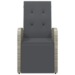 VidaXL - Tuinstoelen - Grijs - Poly Rattan - 2 Stuks - Verstelbaar - Met Kussens 10 VidaXL - Tuinstoelen - Grijs - Poly Rattan - 2 Stuks - Verstelbaar - Met Kussens -Beliani Winkel b68e57d301b9429eaba0398daea93dcd 1