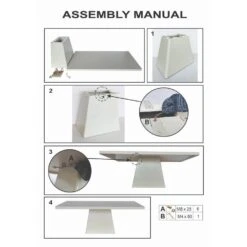 Tuintafel Rechthoek 200cm - Wit Eco Composiet - Avia 11 Tuintafel Rechthoek 200cm - Wit Eco Composiet - Avia -Beliani Winkel b697edc1197746f0847ef1bfbd0794f9 2