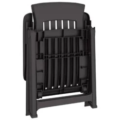 VidaXL - Verstelbare Tuinstoelen - Antraciet - Polypropyleen - 2 Stuks -Beliani Winkel b7562bf013f84fcd8d0fa3d3b554c97e