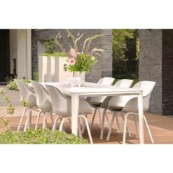 Hartman Le Soleil Element Dining Armstoel - Cotton White - 2 St. 11 Hartman Le Soleil Element Dining Armstoel - Cotton White - 2 St. -Beliani Winkel b7d271677ad0445da74b636f1d0a3c30 1