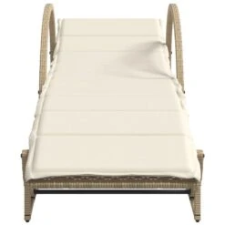 VidaXL - Ligbed - Beige - Poly Rattan 13 VidaXL - Ligbed - Beige - Poly Rattan -Beliani Winkel b82422a46ae54ed68ee690b93d1336bf