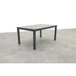 Hartman Comino Dining Tuintafel 163x105 Cm. - Keramiek/Grijs -Beliani Winkel b92cc426ee6b4961a5f455eab23a7e7f