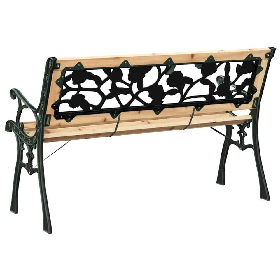 VidaXL - Tuin Zitplaatsen - Bruin - Hout - 116 X 54 X 73cm 6 VidaXL - Tuin Zitplaatsen - Bruin - Hout - 116 X 54 X 73cm - Afbeelding 6