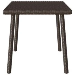 VidaXL - Tuin Salontafel - Bruin - Poly Rattan - 60 X 40 X 37 Cm -Beliani Winkel baebdea610df433ebd41581c948c3795