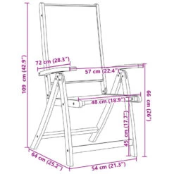 VidaXL - Tuinstoelen - Inklapbaar - Massief Acaciahout En Textileen - 4 Stuks 15 VidaXL - Tuinstoelen - Inklapbaar - Massief Acaciahout En Textileen - 4 Stuks -Beliani Winkel bc53961d3df84a6a882b80a37143719c