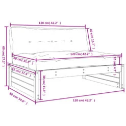 VidaXL - Middenbank - Bruin - Grenenhout - 120x80 Cm 17 VidaXL - Middenbank - Bruin - Grenenhout - 120x80 Cm -Beliani Winkel bca4cd602ecb4f4ab6b10b3667f9729f