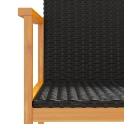 VidaXL - Tuinstoelen - Zwart - Poly Rattan - 2 Stuks 18 VidaXL - Tuinstoelen - Zwart - Poly Rattan - 2 Stuks -Beliani Winkel bf3cf7bc159f470f83358abfe30db0e1