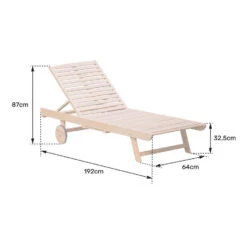 Happy Garden Zonnebaden KANAWA - Grijs - Acacia -Beliani Winkel c04f17d00a21409f9801c94321ef31f4