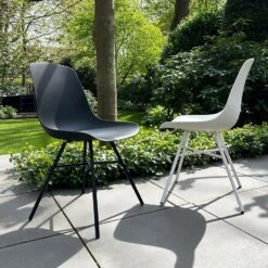 Nolon Noa-Pip Kunststof Tuinstoel Zwart - Zwart Onderstel 14 Nolon Noa-Pip Kunststof Tuinstoel Zwart - Zwart Onderstel -Beliani Winkel c0f4f792f1ec458c921aa2119f4cc876