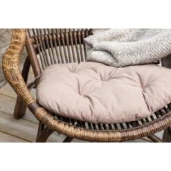 Svea - Leila Loungestoel - Donker Walnoot - Rattan -Beliani Winkel c0fecf7ec60c43769d9af25232d0efea
