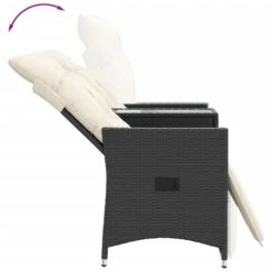 VidaXL - Tuinbank - Zwart - Poly Rattan -Beliani Winkel c34b6082866f42109b18b6b073bb0bf0