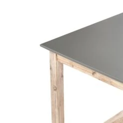 NOTTERI - Tuintafel - Grijs/Bruin - Beton -Beliani Winkel c3bab2af272845d2af06739ff9f54ae8