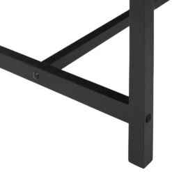 Tectake Wicker Bartafel Kutina 96x65x100cm, Grijs -Beliani Winkel c6bb6e2e554b45008247df19cede0f50