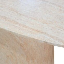 Tuintafel Ovaal - Naturel Travertin - 200x100x74cm - Myrna -Beliani Winkel c6d16c5341b248429194af0950593c61