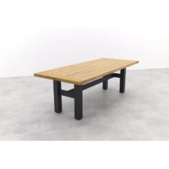 Hartman Heron Dining Tuintafel 300x100 Cm. - Black -Beliani Winkel c7c4584d6fa044d7bc2695521c06f1e9