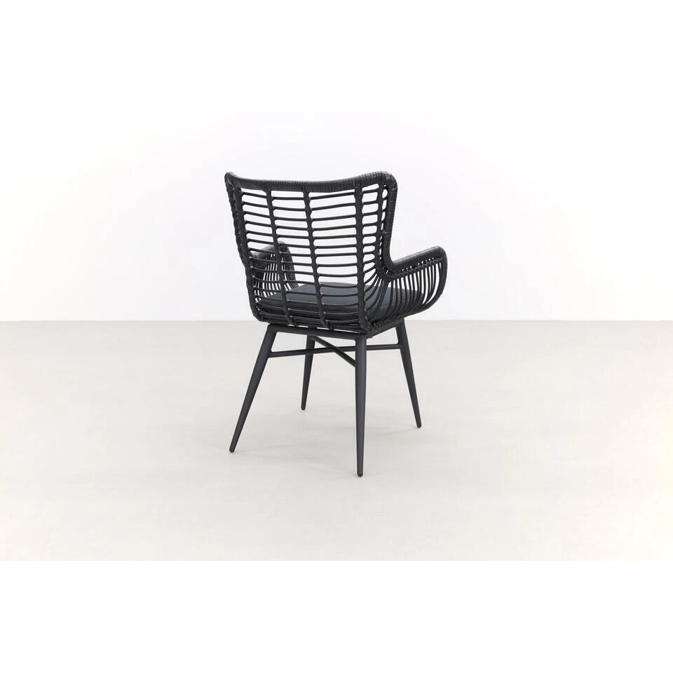VDG Set Van 4 - Jasmine Dining Tuinstoel - Black 5 VDG Set Van 4 - Jasmine Dining Tuinstoel - Black - Afbeelding 5