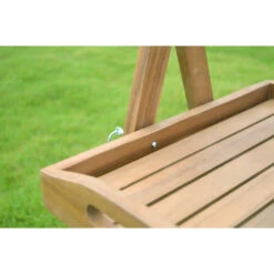 Sens-Line - Thea Tea Tray - 30x40x60cm - Acaciahout -Beliani Winkel c84bf91b16a6475db16fa424b009753f