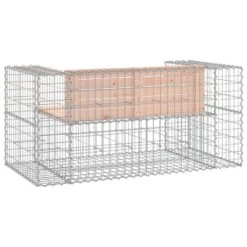 VidaXL - Tuintbank Schanskorfontwerp - Massief Douglashout - 143x71x65.5 Cm -Beliani Winkel c9534fd571224d99b7191175d89ba79e